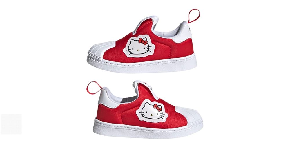 Hello Kitty Adidas Slip-On Sneakers