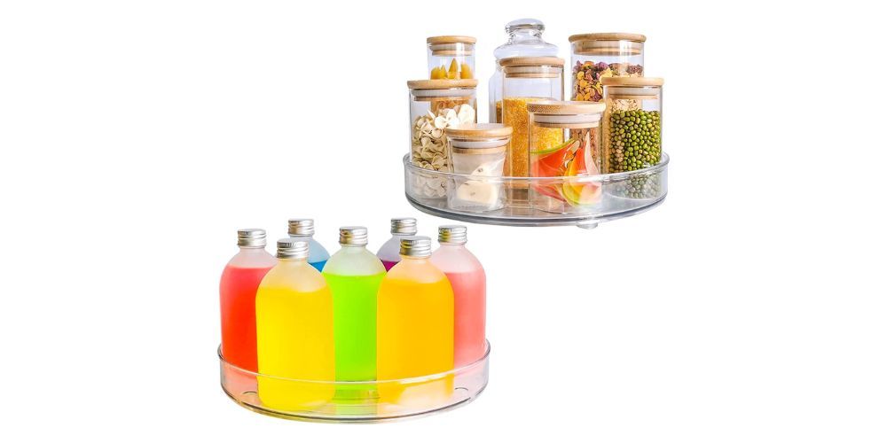 Lazy Susan Spice Rack