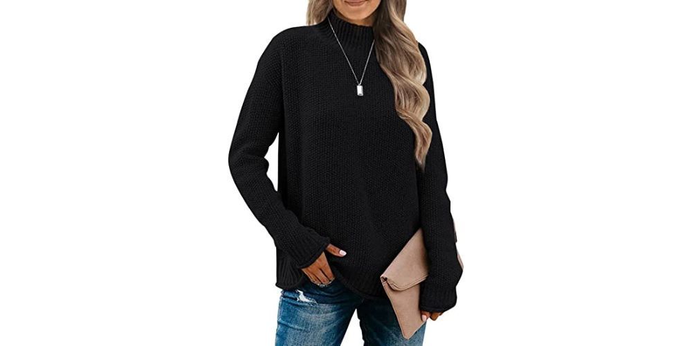 Loose Turtleneck Sweater