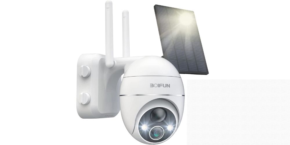 BOIFUN Solar Security Camera