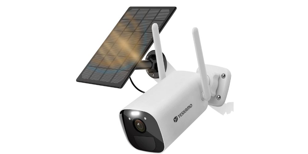 YESKAMO Solar Security Camera