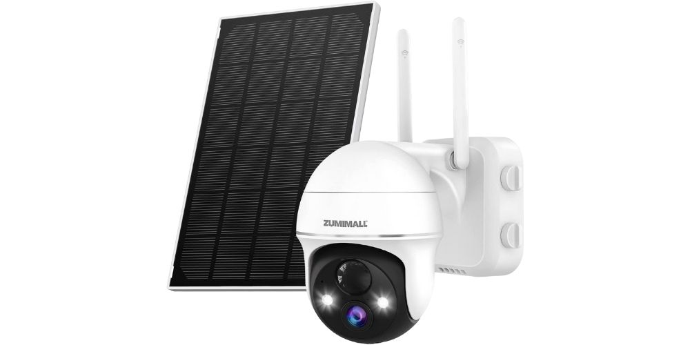 ZUMIMALL Solar Security Camera