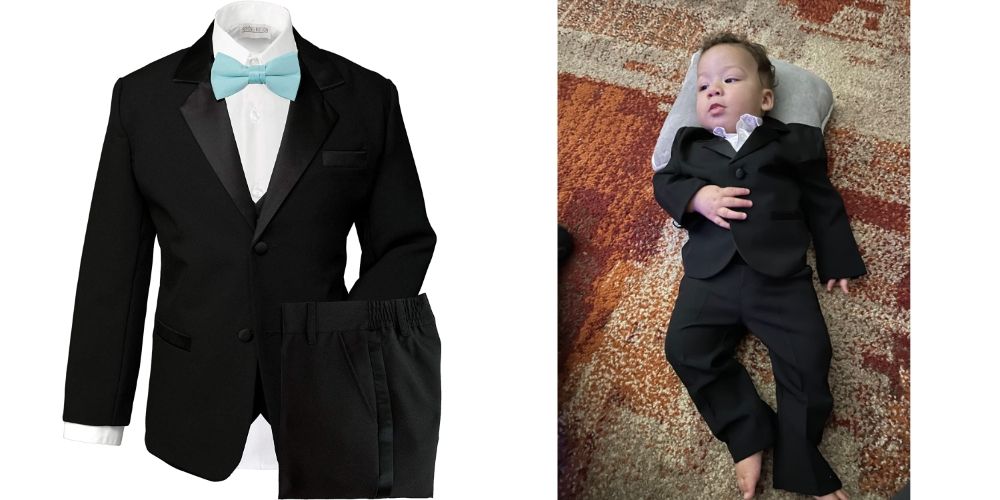 Spring Notion Boys' Classic Fit Tuxedo Set