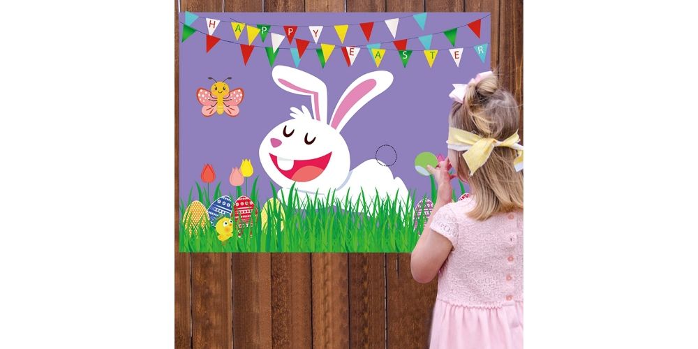 Pin the Tail on the Bunny Game