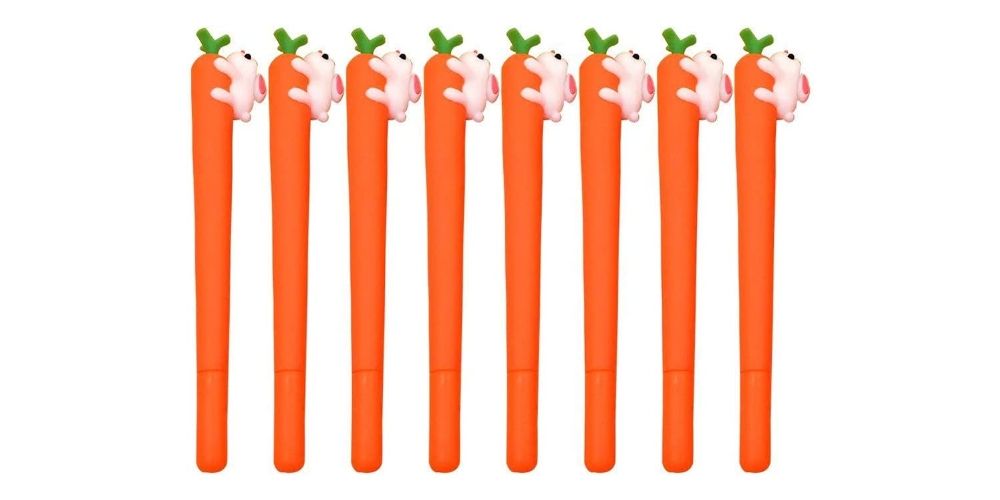 Carrot-Shaped Pens