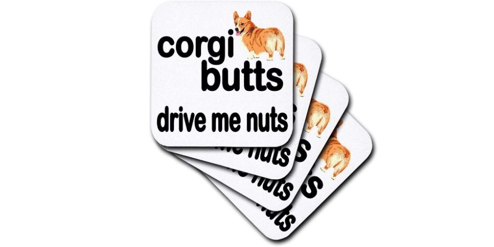 Corgi Butt Coasters