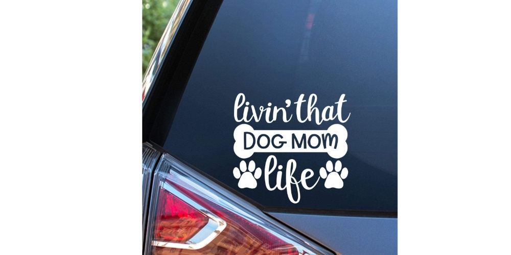 Dog Mom Decal