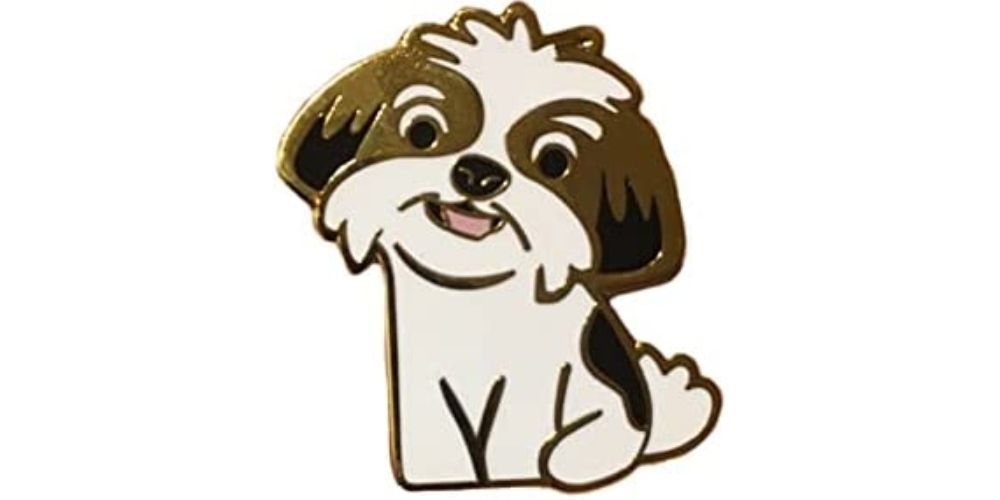 Dog Mom Enamel Pin