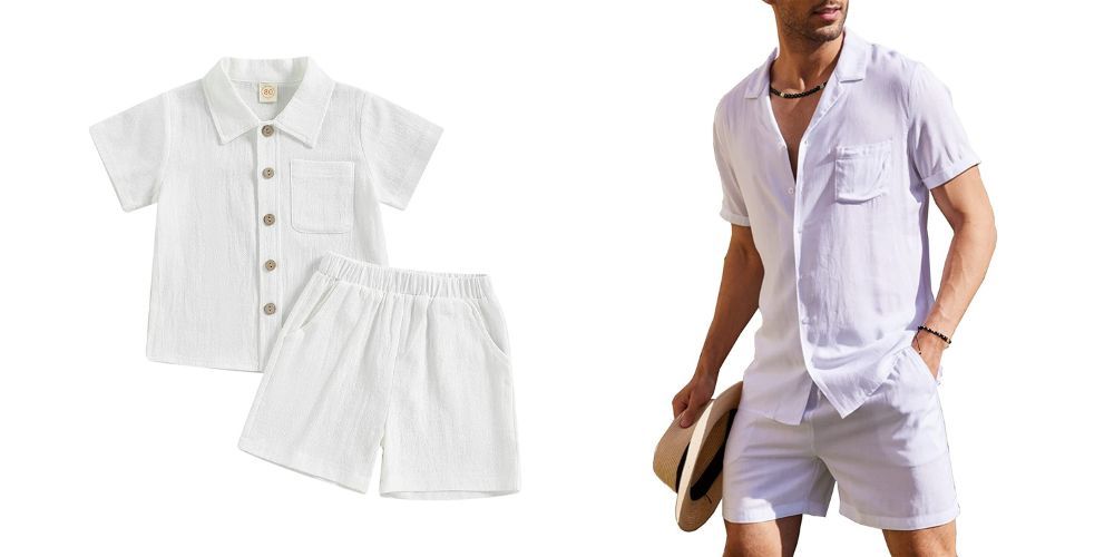 Linen Shirt and Shorts