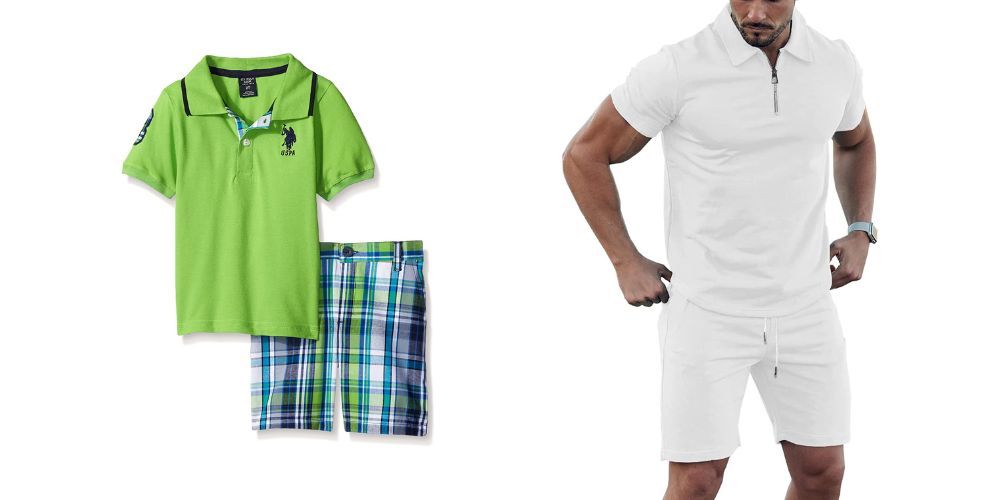 Polo Shirt and Shorts