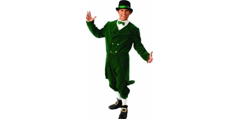 Alexanders Costumes Men's Deluxe Leprechaun Costume