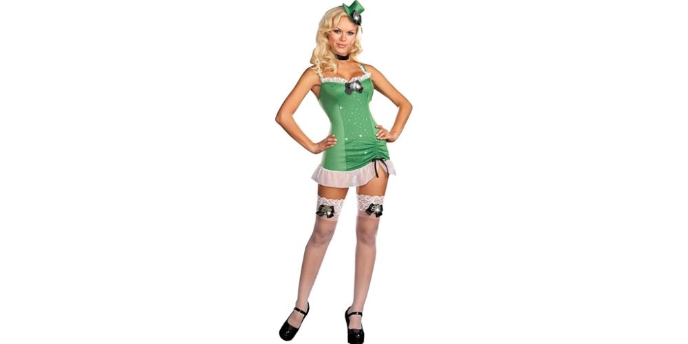 Dreamgirl Patti Women's Lucky Lass Costume