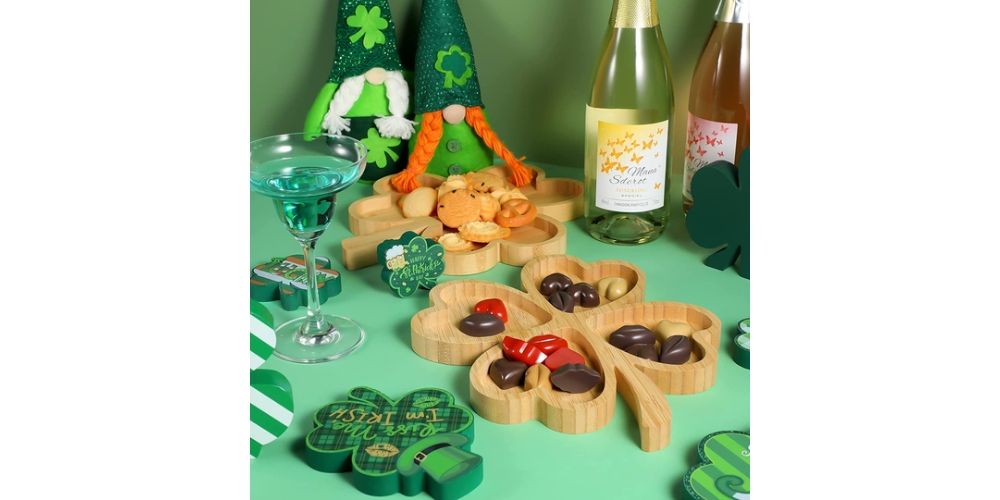 Shamrock Serving Trays