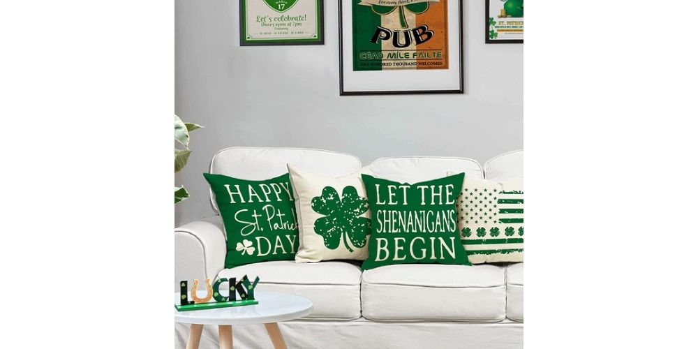 St. Patrick's Day Pillow Covers