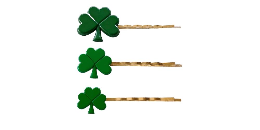 Clover Hair Pins