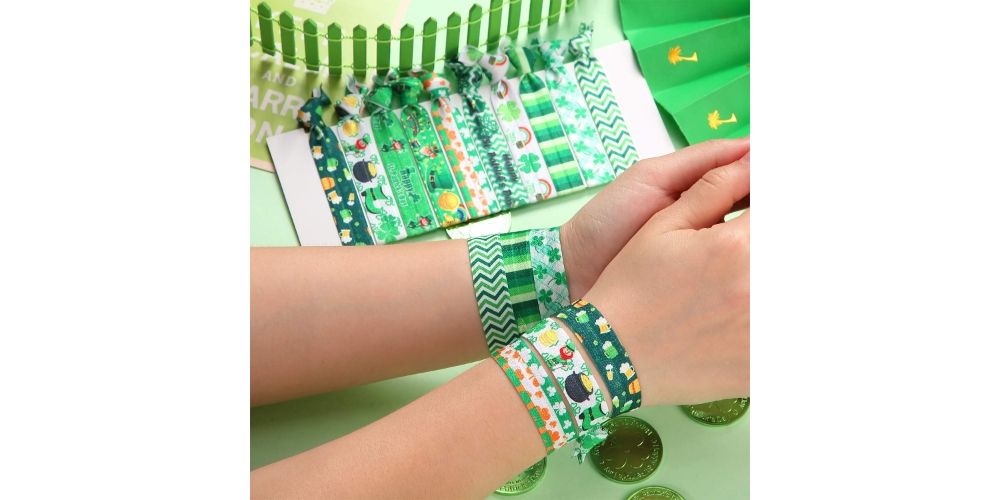 St. Patrick's Day Hair Ties