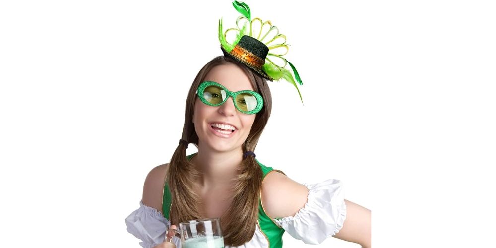 St. Patrick's Day Headband with Top Hat