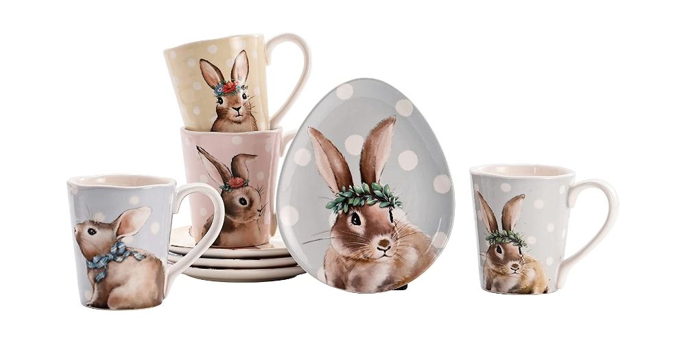 Bunny Mugs Set
