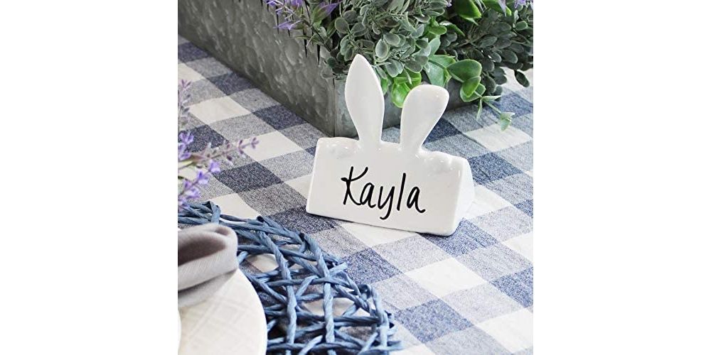 Bunny Shape Place Card Holders