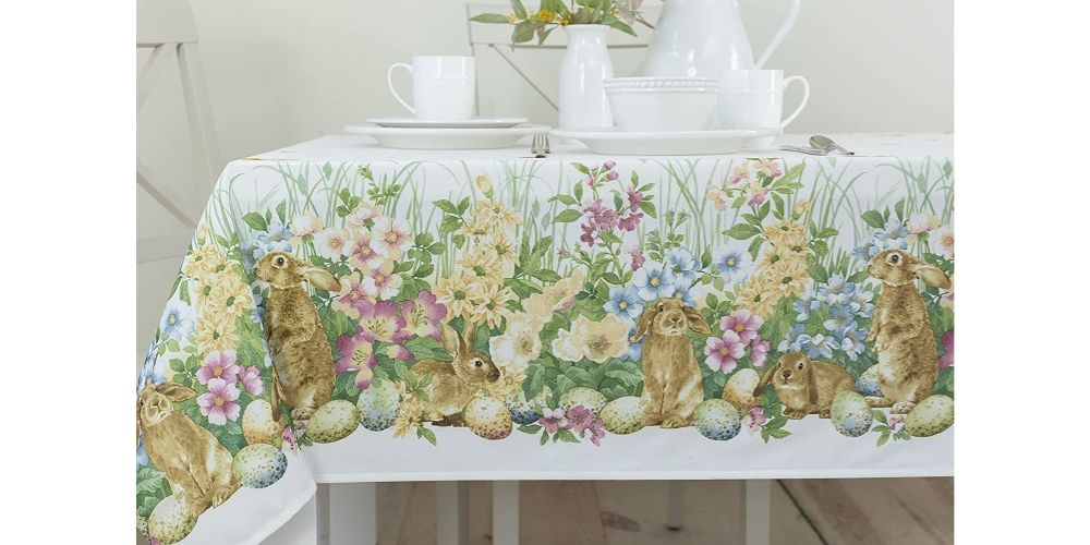 Easter Bunny Tablecloth