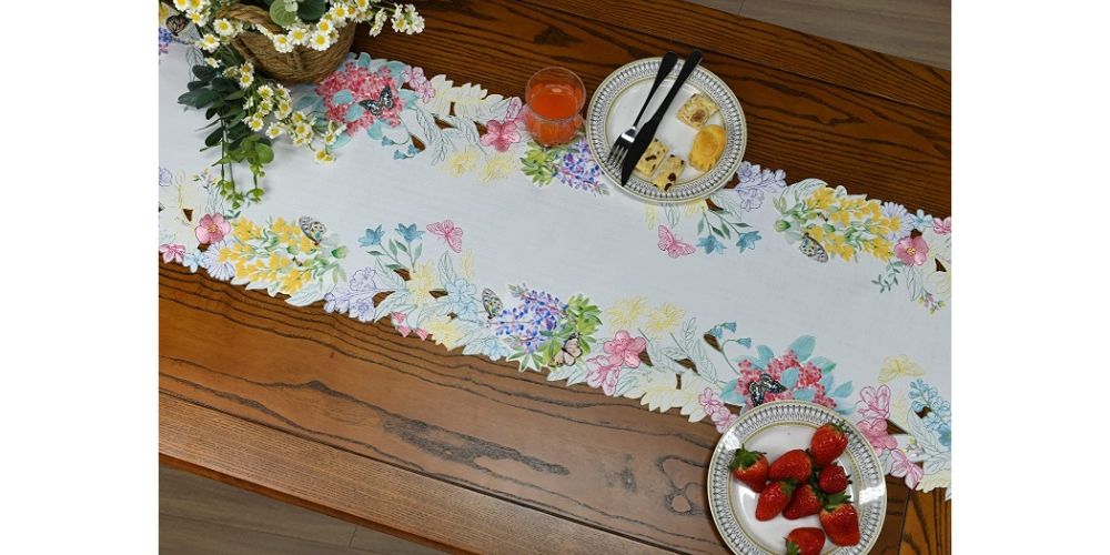 Floral Table Runner