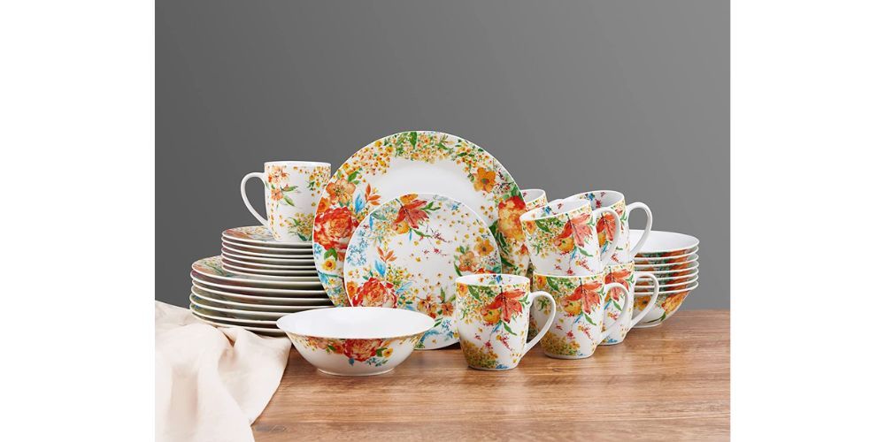 Spring Floral Dinnerware Set