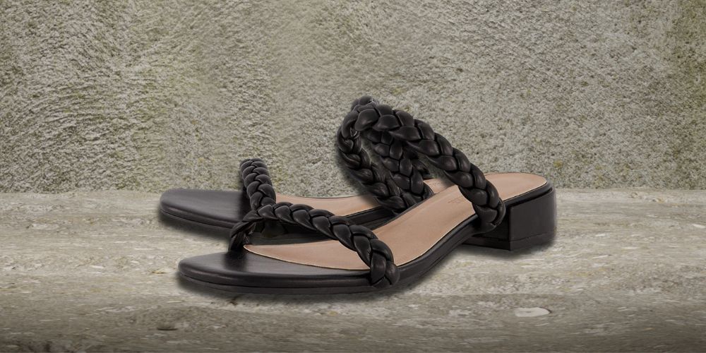 Comfortable Black Dressy Sandals