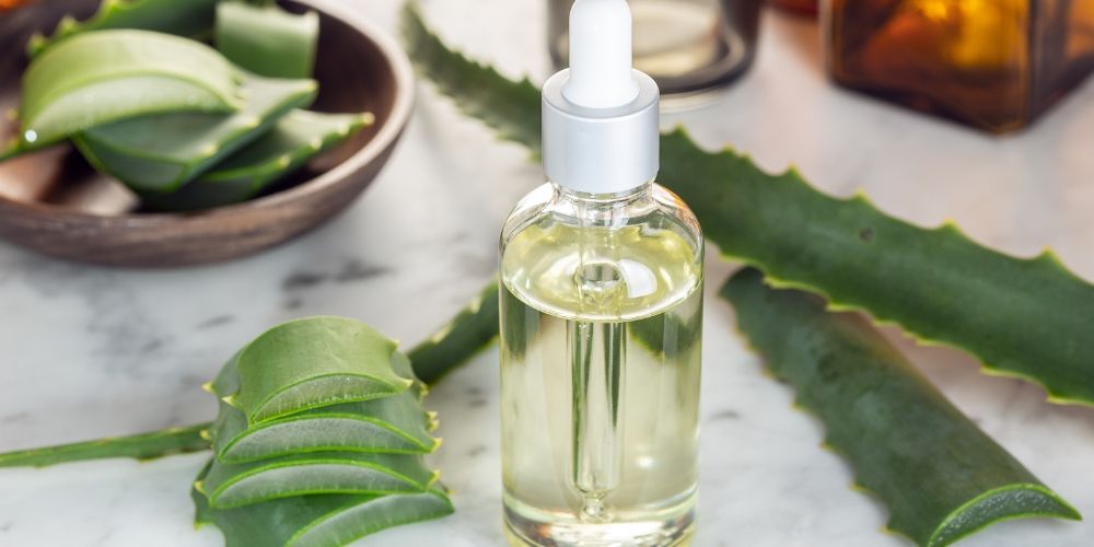 DIY Aloe Vera Face Toner with Rosehip Oil