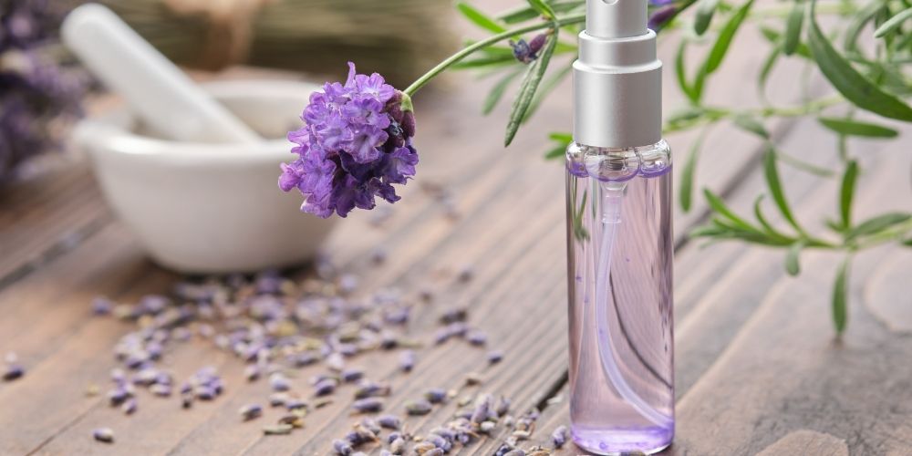 DIY Lavender Spray with Coconut Water