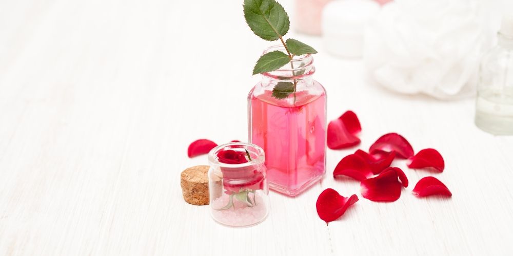 DIY Rose Water Toner with Glycerin