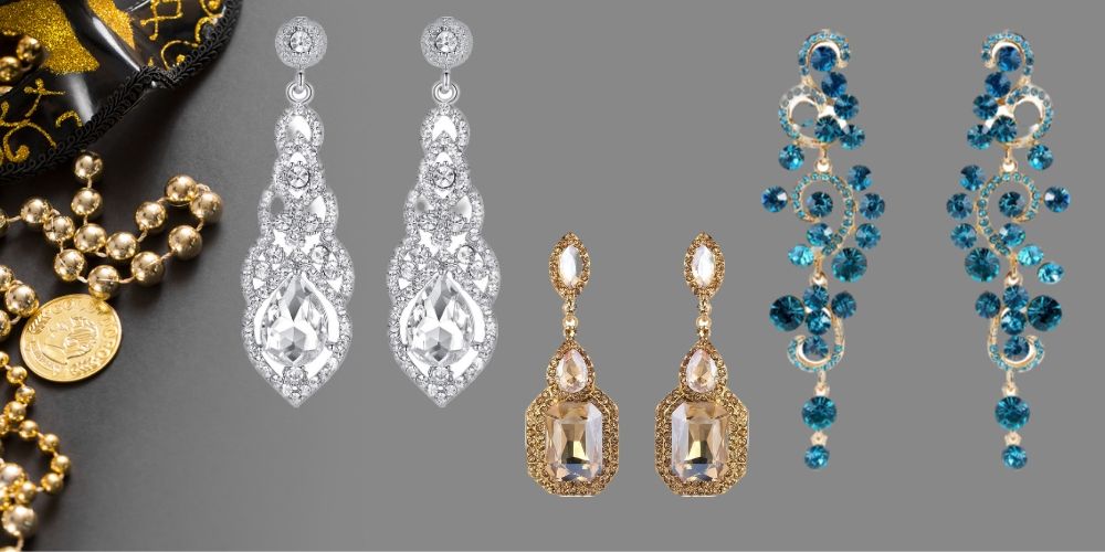 chandelier earrings for women