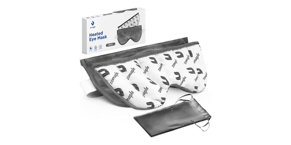 Aroma Season Moist Heated Eye Mask with Flaxseed 