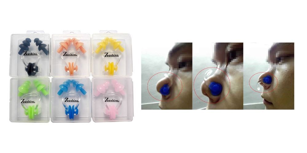 Swimming Nose Clips and Ear Plugs