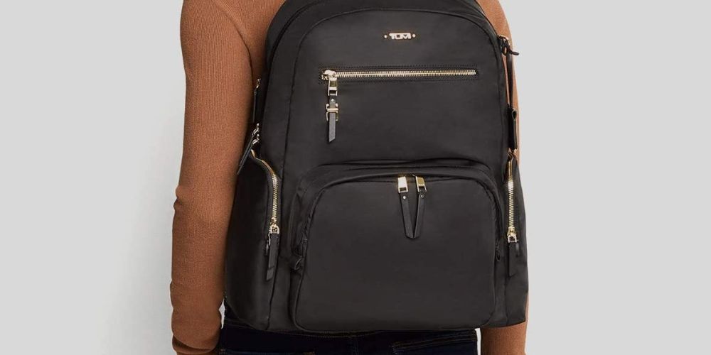 designer laptop backpack womens