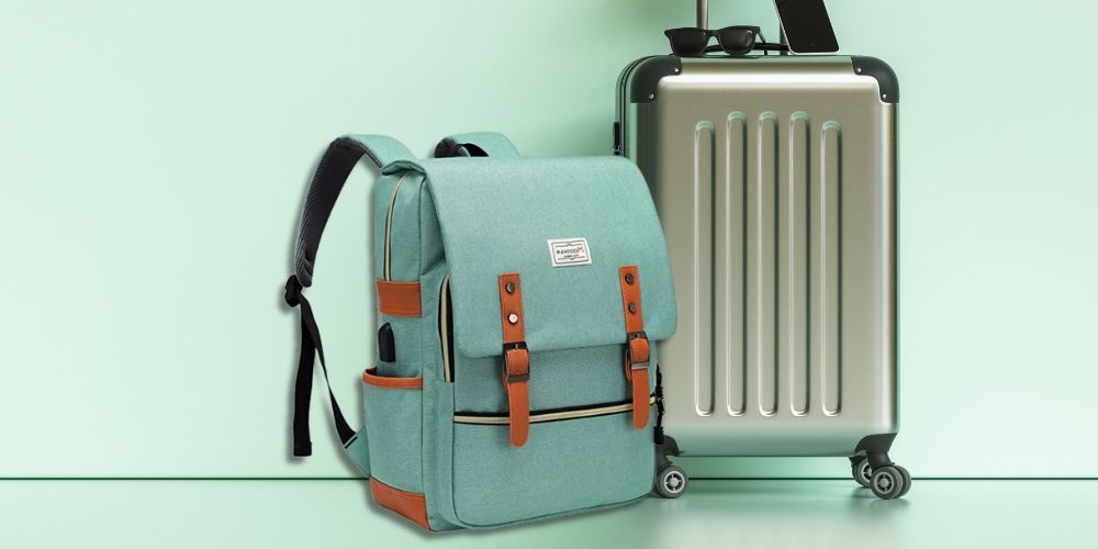 Modoker Vintage Laptop Backpack