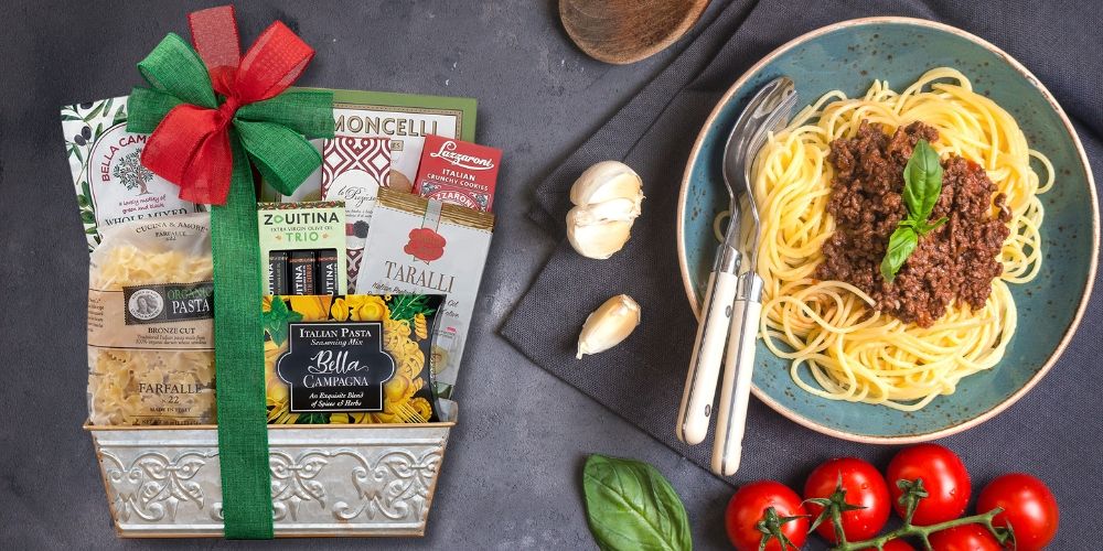  italian pasta gift baskets