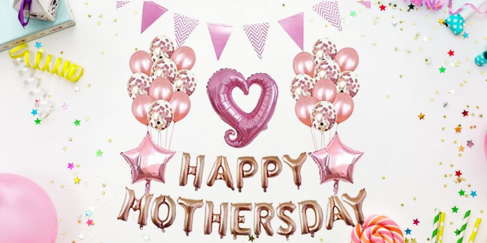 'Happy Mother's Day' Balloon Banner Set