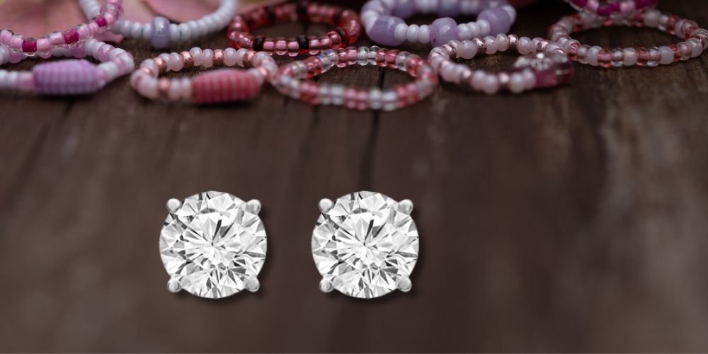 mothers day diamond earrings