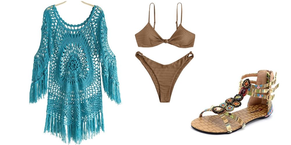 Fringe Swimsuit Cover-Up