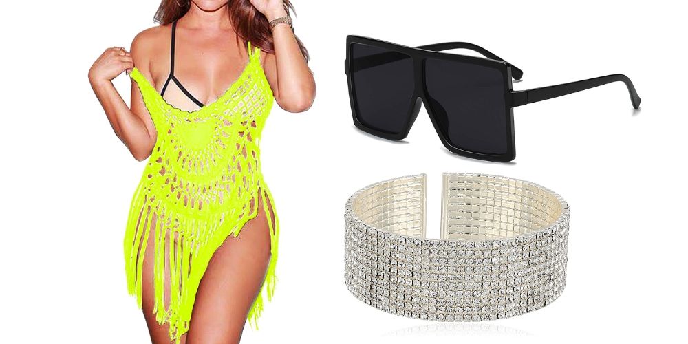 Neon Swimsuit Cover-Up