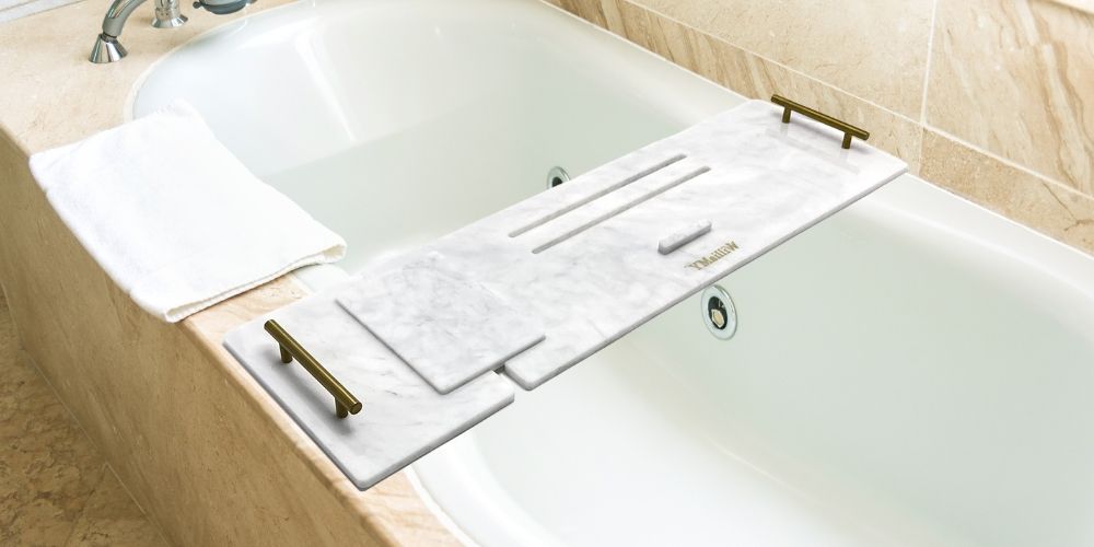 Marble Bath Caddy