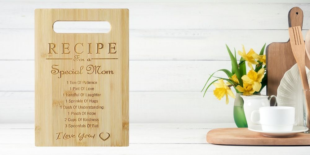 Recipe Bamboo Board