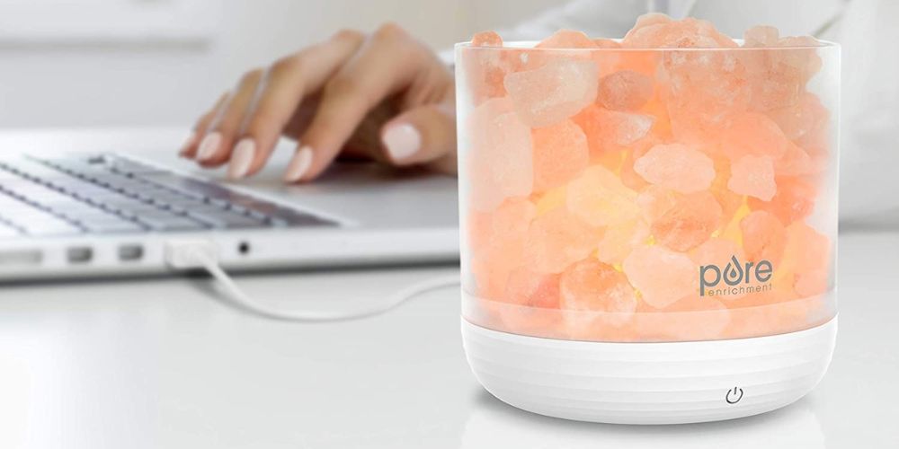 Pure Enrichment PureGlow USB Salt Lamp