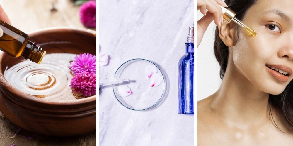 essential oils for dry facial skin