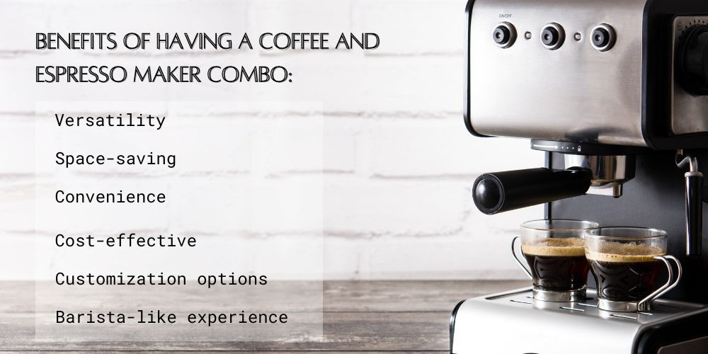 combo coffee and espresso maker