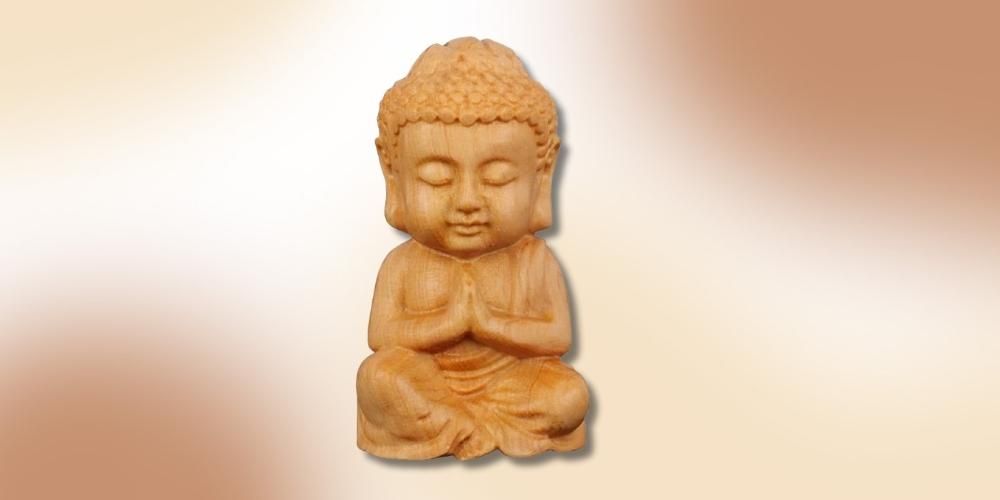 Hand carved Buddha Statue