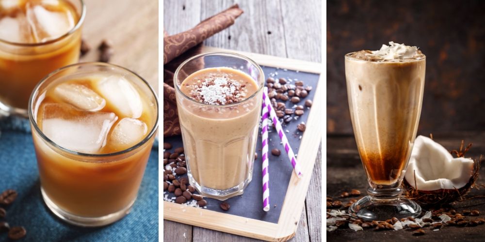 iced coffee drinks