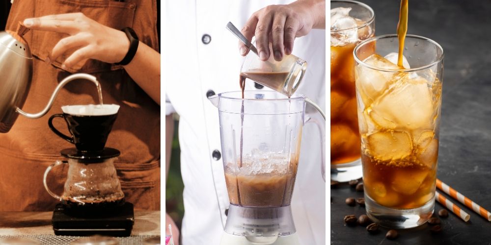 how to make vanilla iced coffee