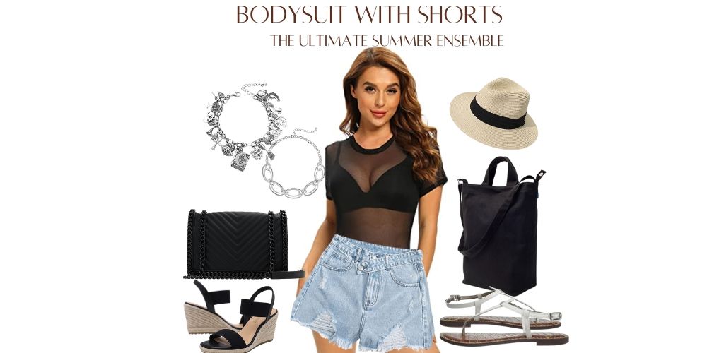 bodysuit with shorts outfit