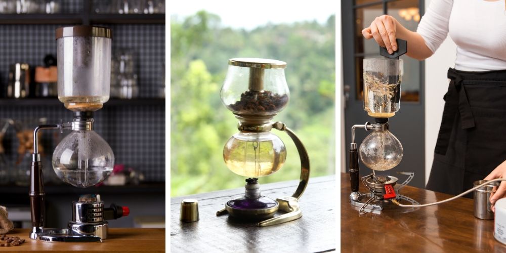 japanese siphon coffee maker